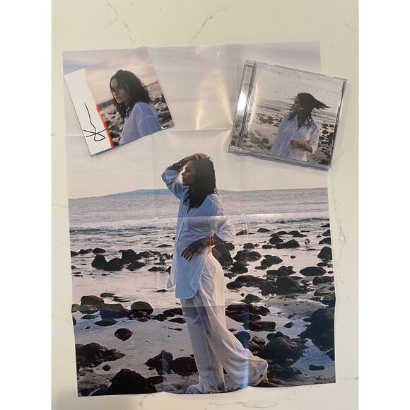 Kehlani - Blue Water Road Autographed/Signed CD With Poster ✍️ - Picture 1 of 6